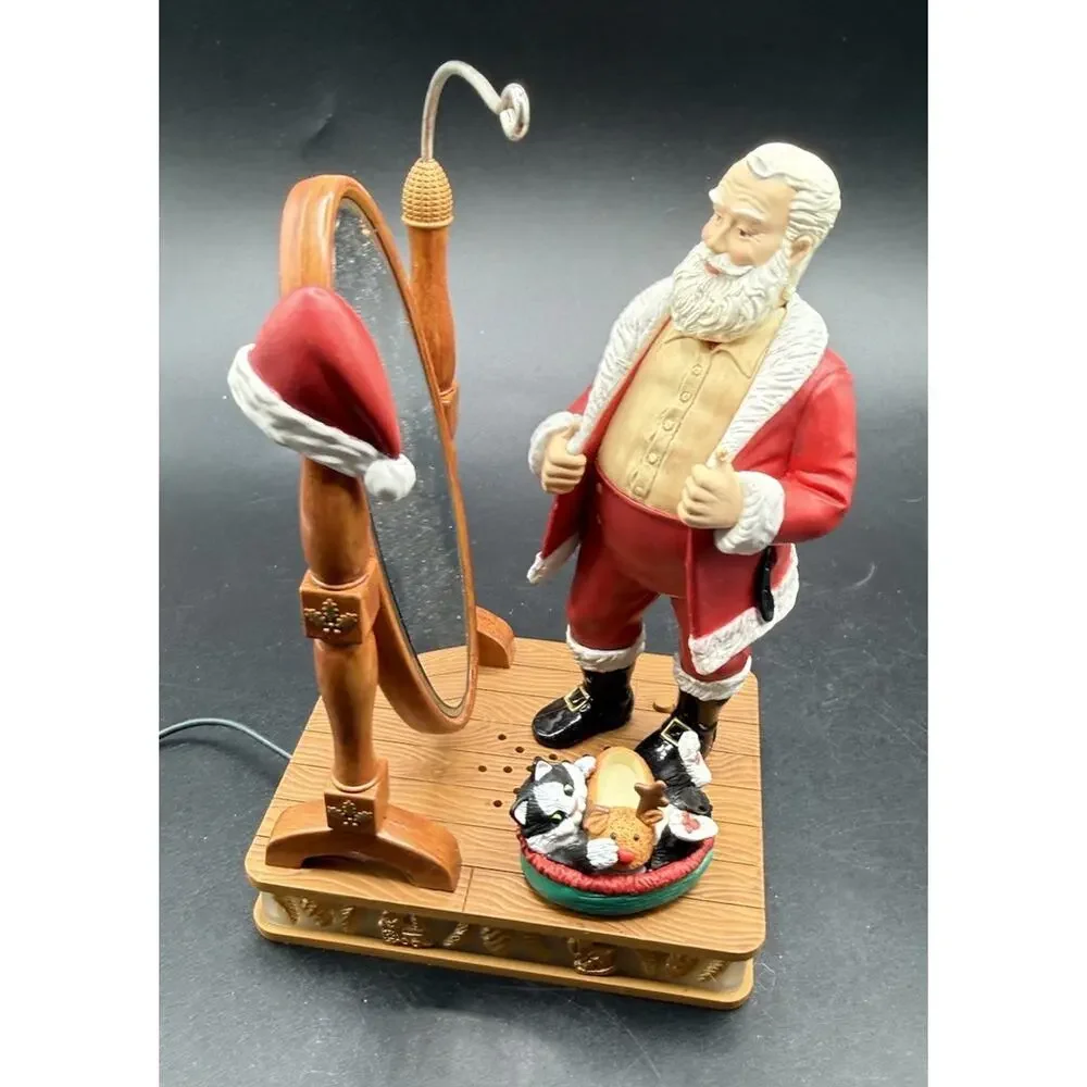 Hallmark Ornament Snug Fit for Santa Once Upon a Christmas music ornament LO24